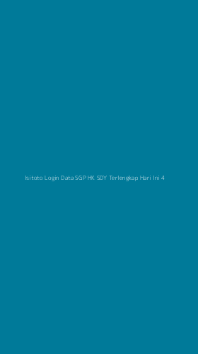 Tampilan Antarmuka Aplikasi Isitoto Login Data Sgp Hk Sdy Terlengkap Hari Ini - 4