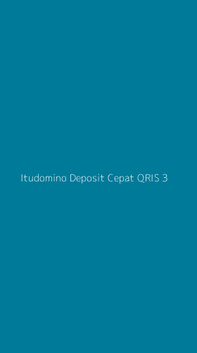 Tampilan Antarmuka Aplikasi Itudomino Deposit Cepat Qris - 3