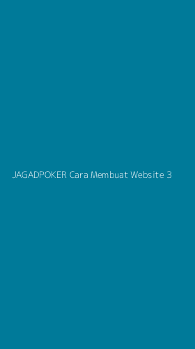 Tampilan Antarmuka Aplikasi Jagadpoker Cara Membuat Website - 3