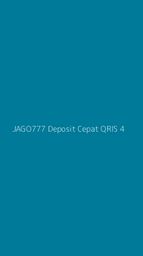 Tampilan Antarmuka Aplikasi Jago777 Deposit Cepat Qris - 4