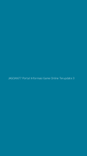 Tampilan Antarmuka Aplikasi Jagoan77 Portal Informasi Game Online Terupdate - 3