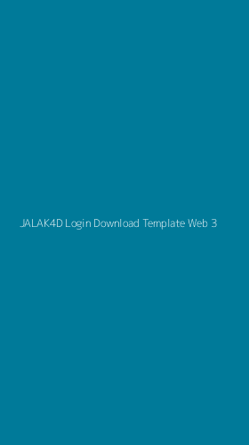 Tampilan Antarmuka Aplikasi Jalak4d Login Download Template Web - 3