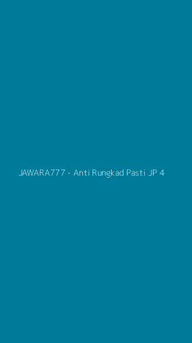 Tampilan Antarmuka Aplikasi JAWARA777 - Anti Rungkad Pasti JP - 4