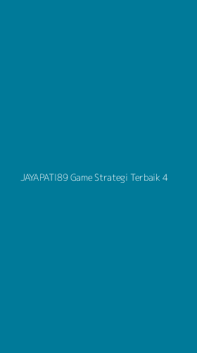 Tampilan Antarmuka Aplikasi Jayapati89 Game Strategi Terbaik - 4