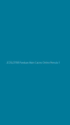 Tampilan Antarmuka Aplikasi Jcoslot88 Panduan Main Casino Online Pemula - 1