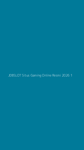 Tampilan Antarmuka Aplikasi Jdbslot Situs Gaming Online Resmi 2026 - 1