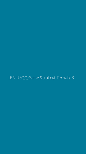 Tampilan Antarmuka Aplikasi Jeniusqq Game Strategi Terbaik - 3