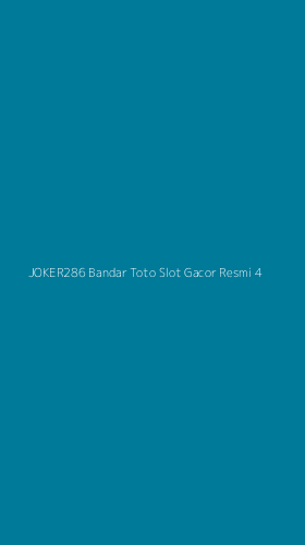 Tampilan Antarmuka Aplikasi Joker286 Bandar Toto Slot Gacor Resmi - 4