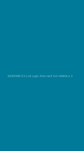 Tampilan Antarmuka Aplikasi Jokerwin123 Link Login Alternatif Anti Nawala - 3