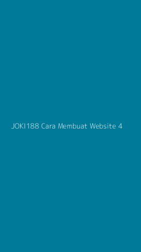 Tampilan Antarmuka Aplikasi Joki188 Cara Membuat Website - 4