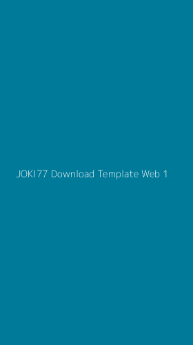 Tampilan Antarmuka Aplikasi Joki77 Download Template Web - 1