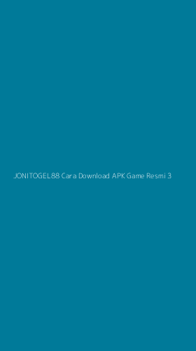 Tampilan Antarmuka Aplikasi Jonitogel88 Cara Download Apk Game Resmi - 3