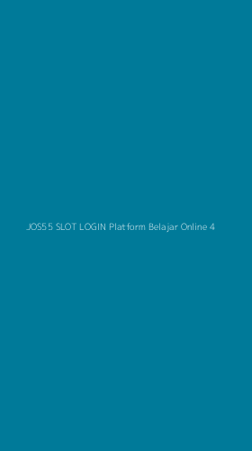 Tampilan Antarmuka Aplikasi Jos55 Slot Login Platform Belajar Online - 4
