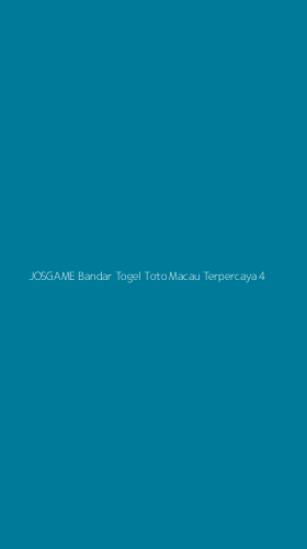 Tampilan Antarmuka Aplikasi Josgame Bandar Togel Toto Macau Terpercaya - 4