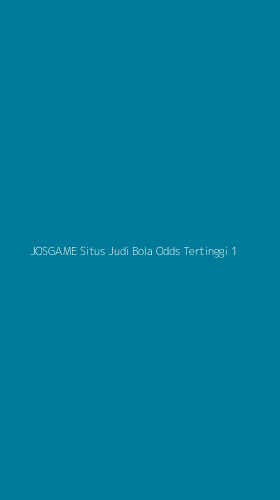Tampilan Antarmuka Aplikasi Josgame Situs Judi Bola Odds Tertinggi - 1