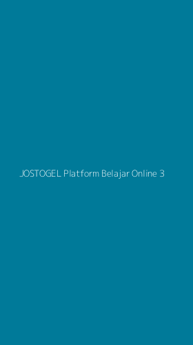 Tampilan Antarmuka Aplikasi Jostogel Platform Belajar Online - 3