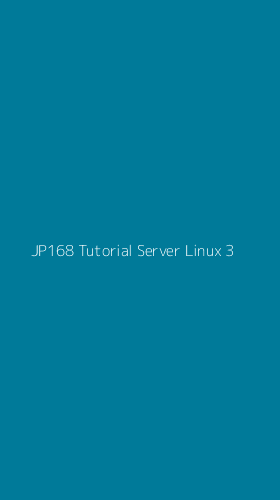 Tampilan Antarmuka Aplikasi Jp168 Tutorial Server Linux - 3