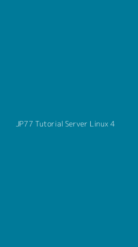 Tampilan Antarmuka Aplikasi Jp77 Tutorial Server Linux - 4