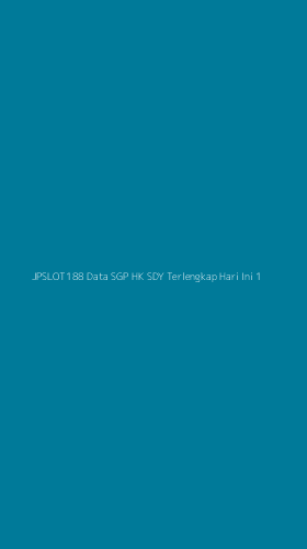Tampilan Antarmuka Aplikasi Jpslot188 Data Sgp Hk Sdy Terlengkap Hari Ini - 1
