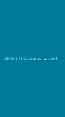 Tampilan Antarmuka Aplikasi Juragan138 Cara Membuat Website - 3
