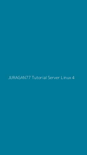 Tampilan Antarmuka Aplikasi Juragan77 Tutorial Server Linux - 4