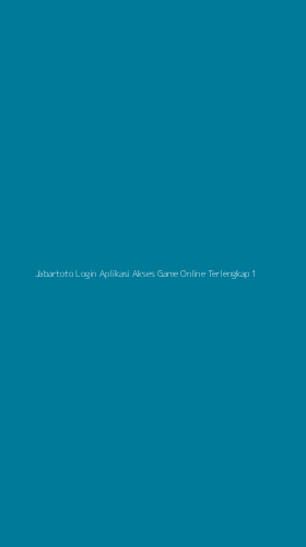 Tampilan Antarmuka Aplikasi Jabartoto Login Aplikasi Akses Game Online Terlengkap - 1