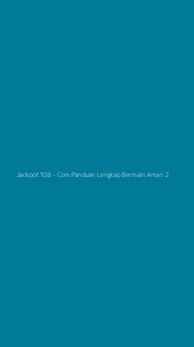 Tampilan Antarmuka Aplikasi Jackpot108 - 2