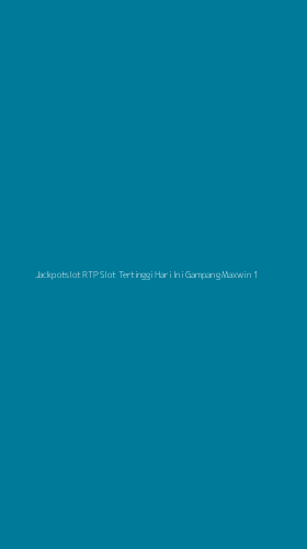 Tampilan Antarmuka Aplikasi Jackpotslot Rtp Slot Tertinggi Hari Ini Gampang Maxwin - 1
