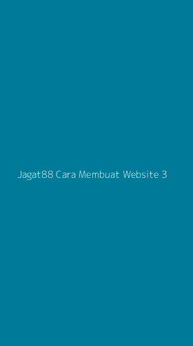 Tampilan Antarmuka Aplikasi Jagat88 Cara Membuat Website - 3