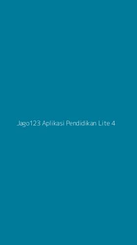 Tampilan Antarmuka Aplikasi Jago123 Aplikasi Pendidikan Lite - 4