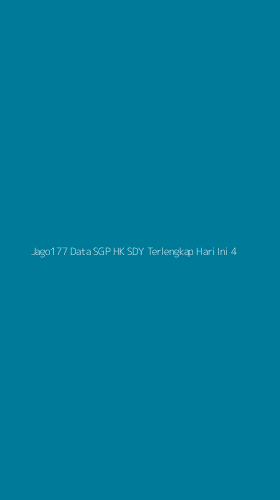 Tampilan Antarmuka Aplikasi Jago177 Data Sgp Hk Sdy Terlengkap Hari Ini - 4