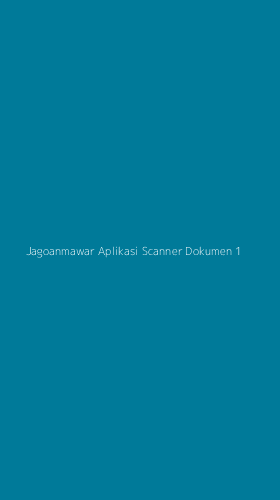 Tampilan Antarmuka Aplikasi Jagoanmawar Aplikasi Scanner Dokumen - 1