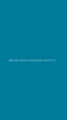 Tampilan Antarmuka Aplikasi Jagoliga Aplikasi Kebugaran Android - 2