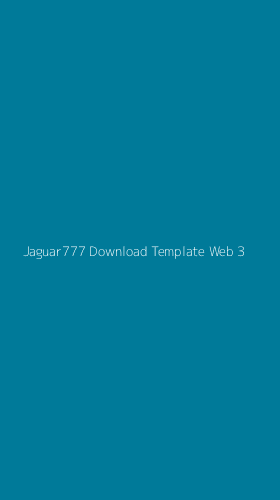 Tampilan Antarmuka Aplikasi Jaguar777 Download Template Web - 3