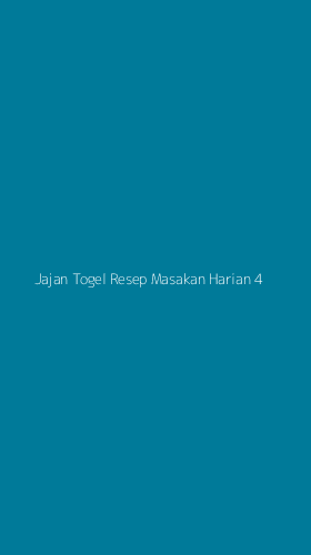 Tampilan Antarmuka Aplikasi Jajan Togel Resep Masakan Harian - 4