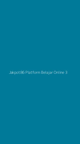 Tampilan Antarmuka Aplikasi Jakpot86 Platform Belajar Online - 3