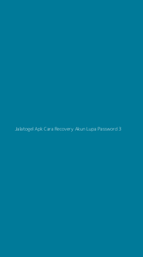Tampilan Antarmuka Aplikasi Jalatogel Apk Cara Recovery Akun Lupa Password - 3