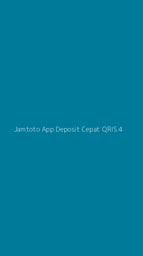 Tampilan Antarmuka Aplikasi Jamtoto App Deposit Cepat Qris - 4