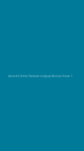 Tampilan Antarmuka Aplikasi Jamur4d Online Panduan Lengkap Bermain Aman - 1