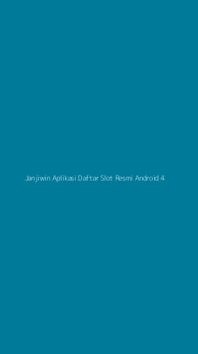 Tampilan Antarmuka Aplikasi Janjiwin Aplikasi Daftar Slot Resmi Android - 4