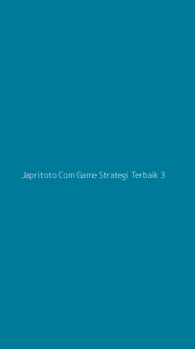 Tampilan Antarmuka Aplikasi Japritoto Com Game Strategi Terbaik - 3