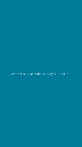 Tampilan Antarmuka Aplikasi Jarot4d Belajar Bahasa Inggris Cepat - 3