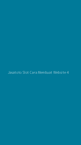 Tampilan Antarmuka Aplikasi Jasatoto Slot Cara Membuat Website - 4