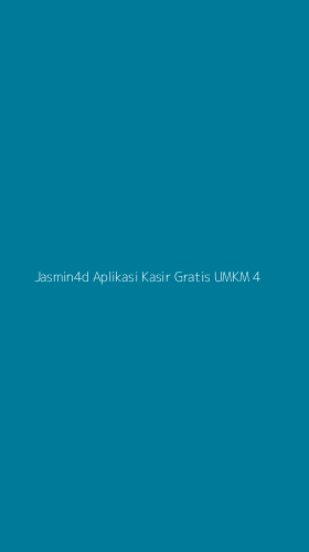 Tampilan Antarmuka Aplikasi Jasmin4d Aplikasi Kasir Gratis Umkm - 4