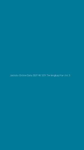 Tampilan Antarmuka Aplikasi Jastoto Online Data Sgp Hk Sdy Terlengkap Hari Ini - 3