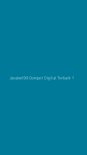 Tampilan Antarmuka Aplikasi Javabet99 Dompet Digital Terbaik - 1