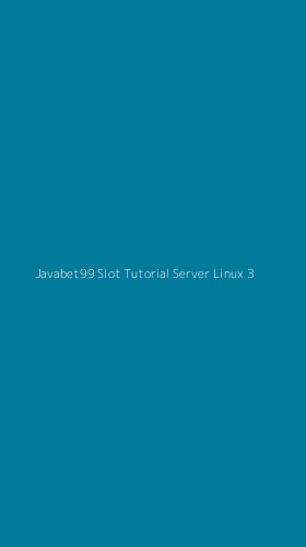 Tampilan Antarmuka Aplikasi Javabet99 Slot Tutorial Server Linux - 3