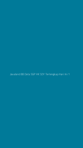 Tampilan Antarmuka Aplikasi Javaland 88 Data Sgp Hk Sdy Terlengkap Hari Ini - 1