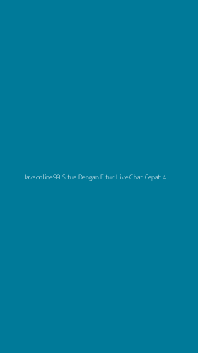 Tampilan Antarmuka Aplikasi Javaonline99 Situs Dengan Fitur Live Chat Cepat - 4