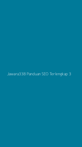 Tampilan Antarmuka Aplikasi Jawara338 Panduan Seo Terlengkap - 3